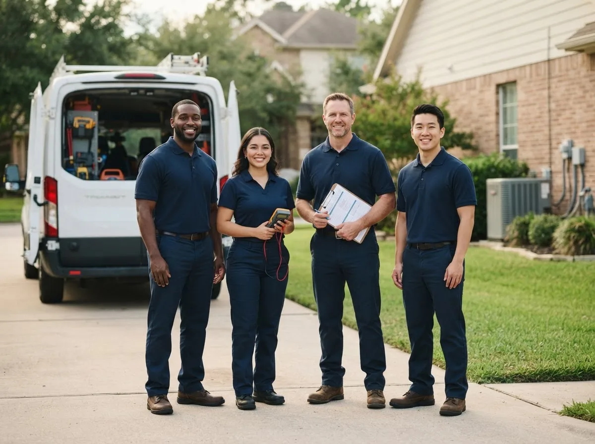 Certified HVAC technician near Janesville, IA